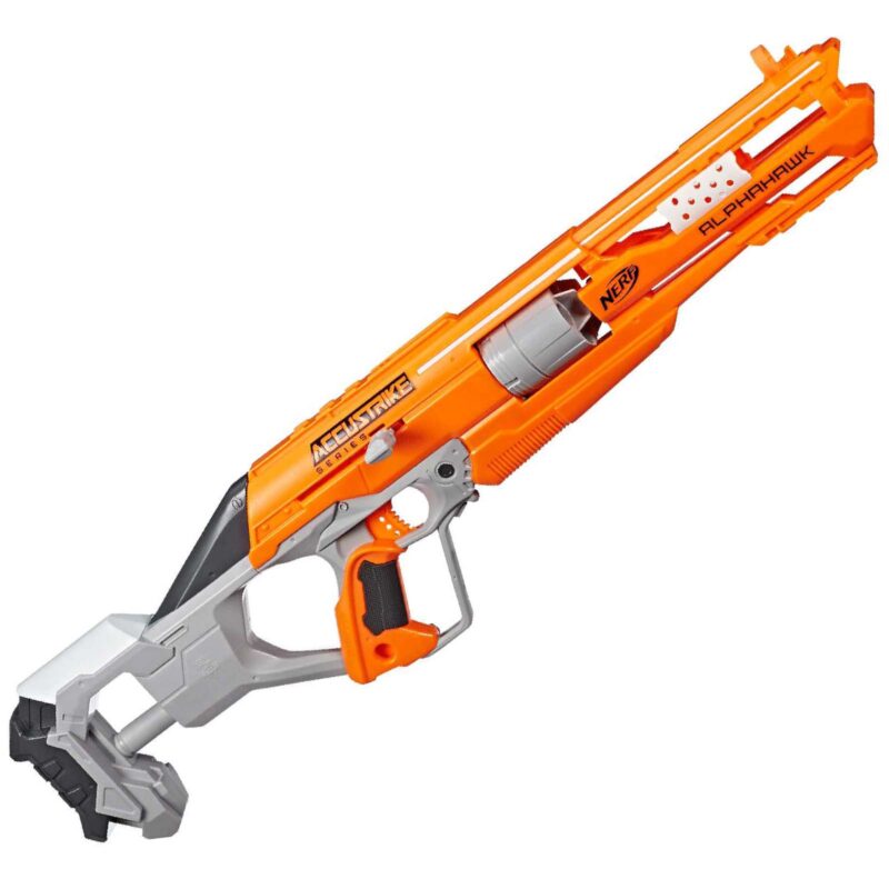 NERF AlphaHawk N-Strike Elite Accustrike sniper dart rifle