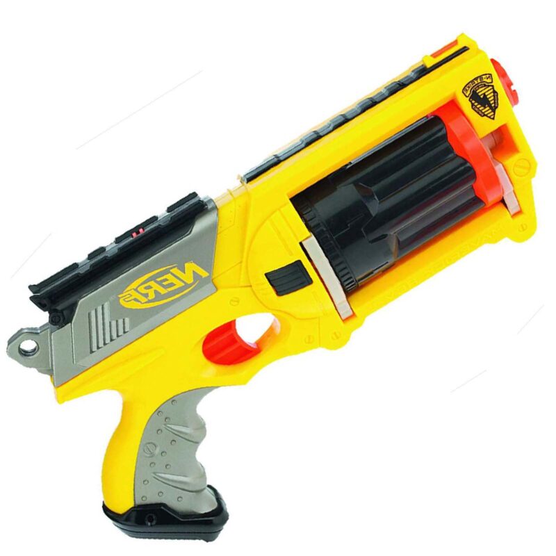 NERF Maverick REV-6 N-Strike revolver dart blaster