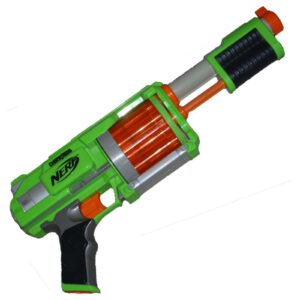 NERF FuryFire dart tag blaster