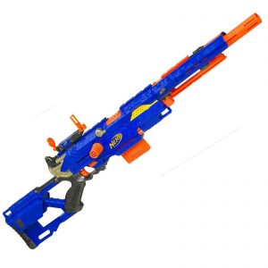 AlphaHawk (NERF N-Strike Elite Accustrike revolver dart sniper