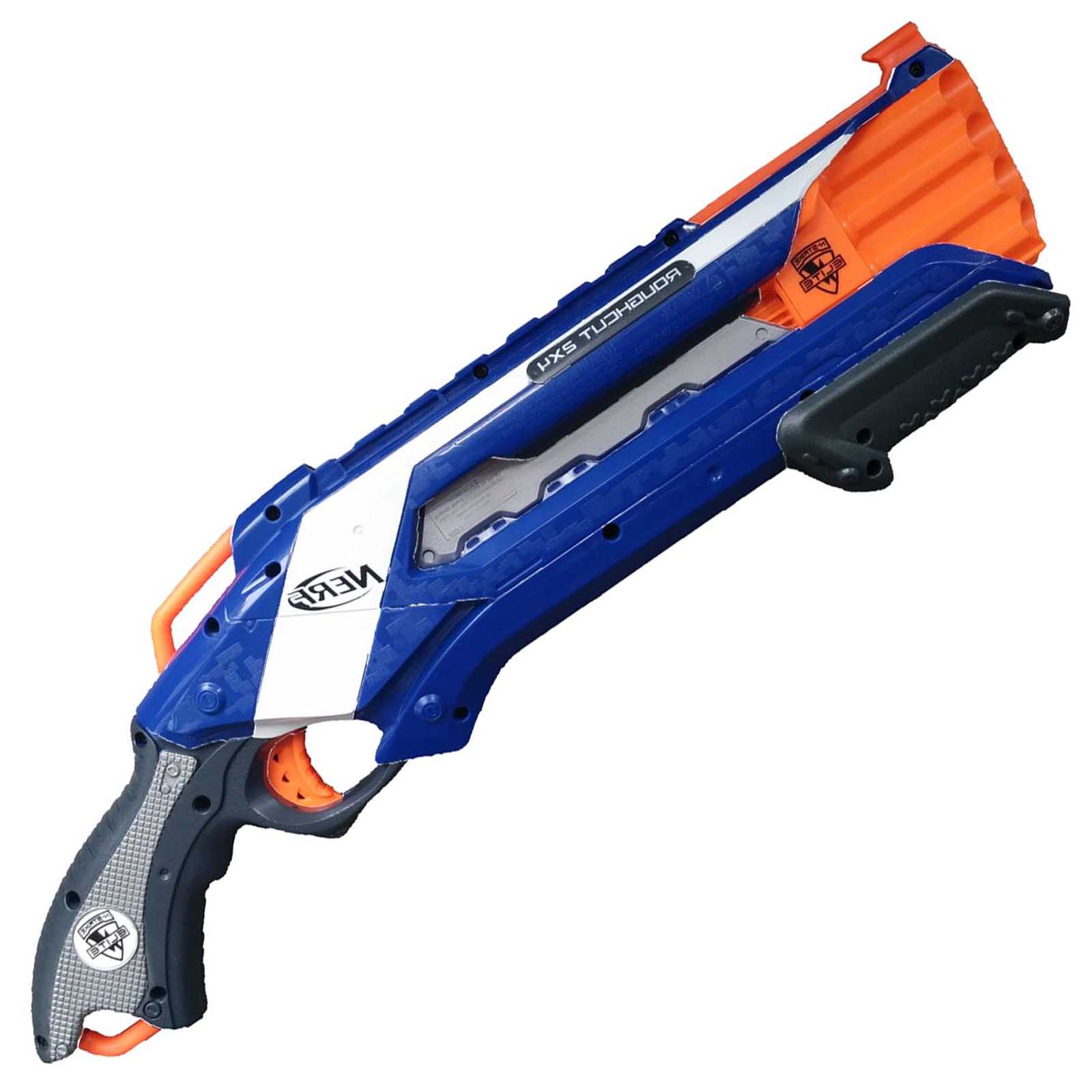 Alentar melón Desgastado Roughcut 2×4 (NERF N-Strike Elite shotgun dart blaster) | NERF Gun Rentals
